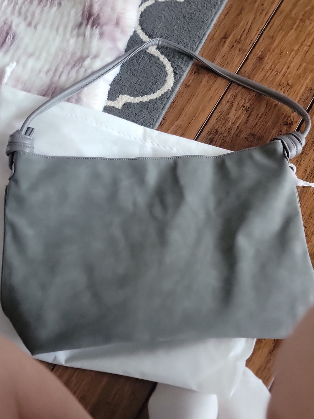 Nwot Classic Gray Shoulder Bag - 8 Other Reasons